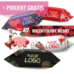 Krówki walentynkowe z logo
